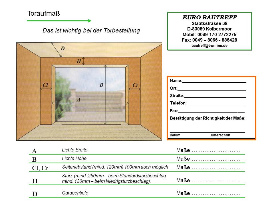 Toraufmass